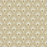 Napkin Art Deco Gold / White Set of 20